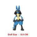 New Pokemon 4-13Cm Cartoons Movie Anime Figure Pikachu Lucario Mewtwo Flying Dragon Pet Action Figures Model Toy Birthday Gifts. 