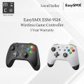 EasySMX® Bayard 9124 Tri-Mode Wireless Controller (White) with Dongle  II plug and play with computer or xbox or console. 