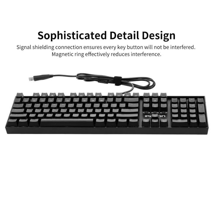 IPASON%20Mechanical%20Keyboard%20104-key%20Metal%20Gaming%20Keyboard%20Blue%20Switch%20N-key%20Rollover%20Backlit%20Keyboard%20for%20Office%20and%20Game%20Use%20-%20Image%208