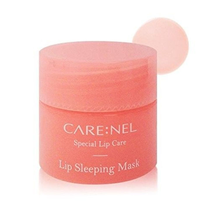 CARENEL Lip Sleeping Mask 5g Plumper Extract Oil Pink Balm Nourish Brighten Care Exfoliate Repair