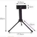 Mobile Camera Tripod Metal Made Portable Flexible and Firm Use for Online Classes, Watch Movies Shooting Videoes Vlogging , for Youtubers for All Smartphones Upto 6.0" Tripod..