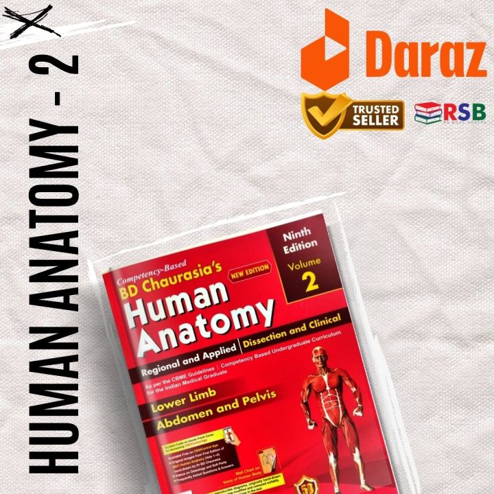 BD CHAURASIA'S HUMAN ANATOMY 9th EDITION (LOWER LIMB,ABDOMEN AND PELVIS) VOLUME - 2