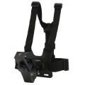 Chest Strap, Chest Mount Harness Strap ABS with Phone Holder for Live Streaming. 