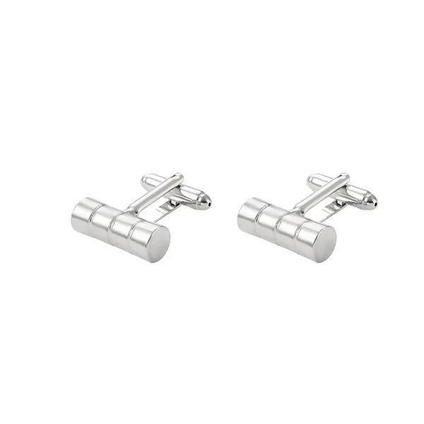 Men's%20Cylindrical%20French%20Cufflinks%20Pair%20Set%20(1%20Pair)%20-%20Image%203