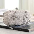 Women's Clutch Bag Crystal Pearl Clutch Purse Luxury Handbag Embroidery Evening Bag Wedding Bag for Bridal Shoulder Bag ZD1529. 