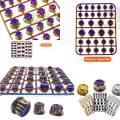 Motorcycle Nut Bolt Cap Cover Decoration For Bike Ornamental 30Pcs-Set  Red/Green/Silver/Blue/Golden - Screw Driver Set. 