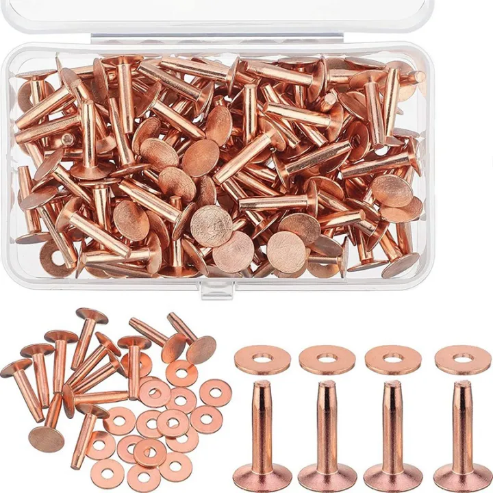 200%20Sets%20Copper%20Rivets%20and%20Washers%20Leather%20Rivet%20for%20Wallets%20Collars%20-%20Image%202