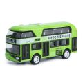 【In-Demand Item】 New Skin-Die Cast Plastic Double Decker Bus Alloys Pull back and return Kids London Bus Kids. 