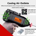 Portable Welding Machine/Welding Machine Handheld, 3900W Portable ARC Welder Gun w IGBT LCD Digital Display, MMA Welding Gun w Ground Wire for 2.5-3.2mm Wire rods Electric Welder Machine Kit.