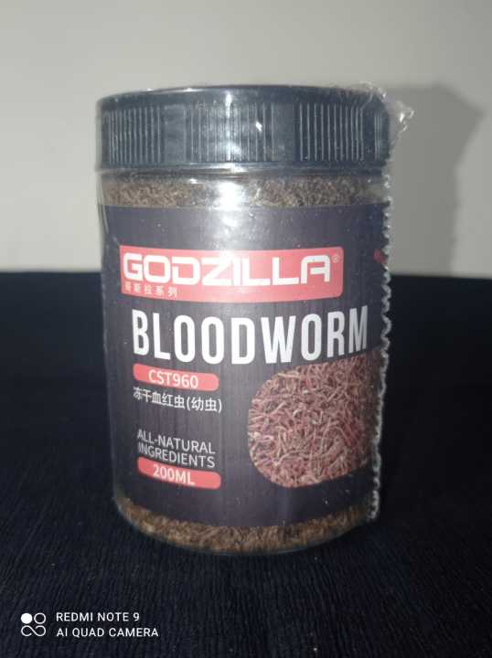 Godzilla%20Dried%20Red%20Blood%20Worms%20Guppy%20Goldfish%20Tropical%20Small%20Fish%20200ml%20/%20Godzilla%20BLOODWORM%20(LARVA)%20-%20Image%203