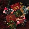 Holiday Card Set Joyful Vintage Christmas Greeting Card Set Perfect Festive Xmas Favors for Southeast Asian Buyers Festive Greeting Cards.