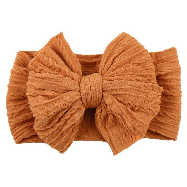Solid%20Cable%20Bow%20Baby%20Headband%20for%20Child%20Nylon%20Layers%20Headwear%20Kids%20Elastic%20Turban%20Headwraps%20Newborn%20Boys%20Girls%20Hair%20Accessories%20-%20Image%204