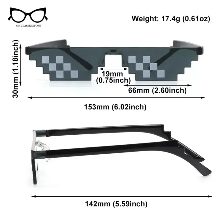 Thug%20Life%20Mosaic%20Glasses%20Sunglasses%20Men%20Women%208%20Bit%20Coding%20Pixel%20Trendy%20Cool%20Super%20Party%20Funny%20Vintage%20Shades%20Eyewear%20-%20Image%206