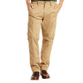 Tan Twill Gaberdine Pant For Men.
