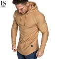 elegantstunning Men Casual Hoodie Fashion Solid Color Long Sleeves Hooded Sweatshirt Breathable Slim Fit Pullover Sweater. 