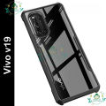 Premium Back Case for Vivo v19 Transparent Hybrid Hard PC Back Bumper Vivo v19 back cover.