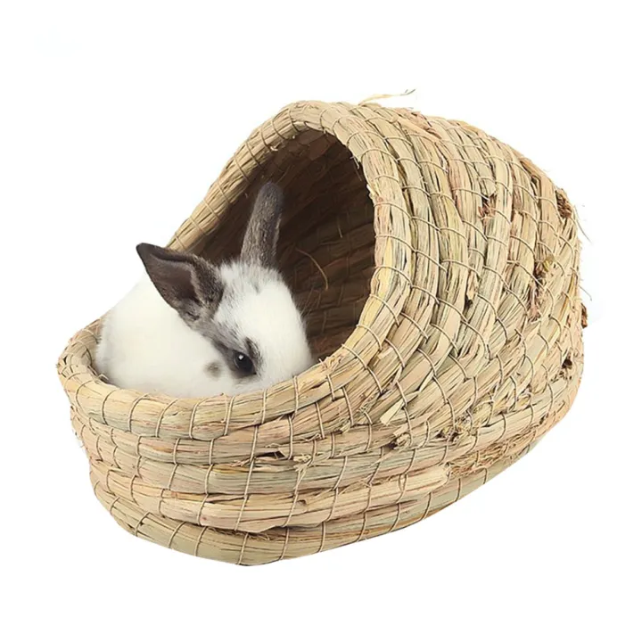 Rabbit%20Grass%20House%20Hamster%20Grass%20Nest%20Robust%20Handwoven%20Grass%20Tunnel%20Hut%20Sleeping%20Nest%20-%20Image%203