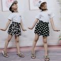 MIC 3-14T Baju Seluar Pendek Perempuan Baby Girls Short Pants Korean Daisy Dress Kids Budak Girl Dres Shorts Pant Skirt.