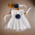 Baby Girls Fashion Sleeveless Flower Party Dress Newborn 0-7 YEARS. 