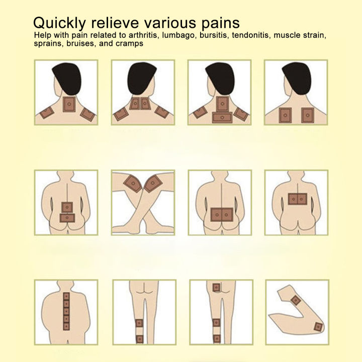 %E3%80%90The%20Edge%20of%20Beauty%E3%80%91Hot%20Capsicum%20Pain%20Relief%20Patches%20Sumifun%208pcs%20Plaster%20for%20Back%20Muscle%20Relaxing%20-%20Image%204