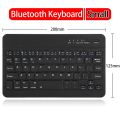 Mini Wireless Bluetooth Keyboard Keyboard for Ipad Mobile Phone Tablet Mute Button Rechargeable Keyboard for Android Ios Windows.