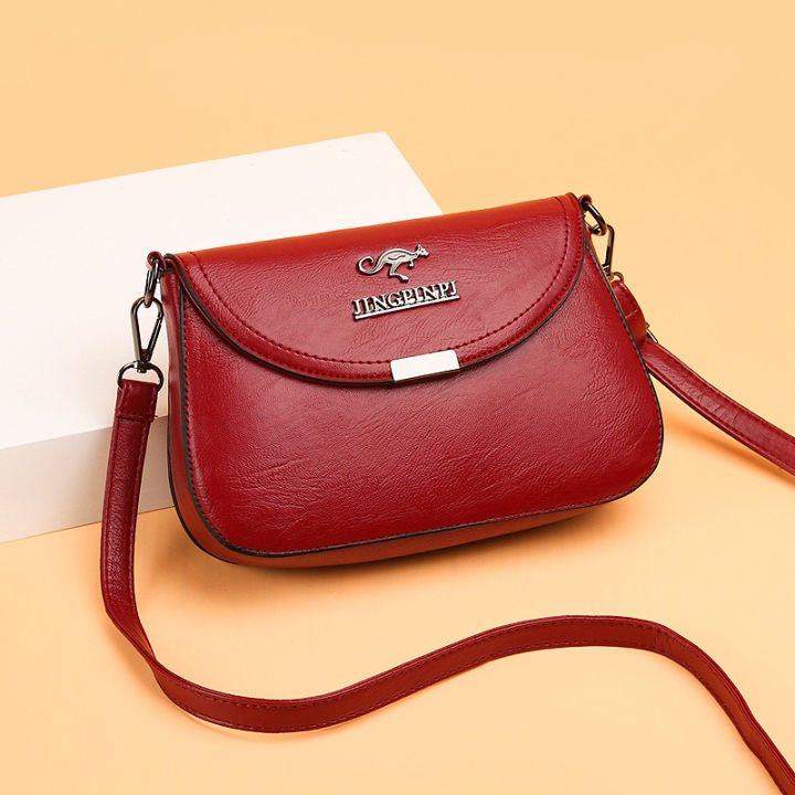 Kangaroo%20women's%20bag%202024%20new%20one-shoulder%20crossbody%20bag%20small%20bag%20ladies%20fashion%20middle-aged%20mom%20bag%20tide%20-%20Image%203