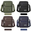 Men's Shoulder Bag Business Leisure Large Capacity Portable Handbag Multi Layer Waterproof Summer Male's Crossbody Bags.