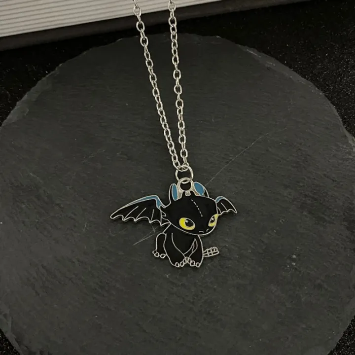 Cartoon%20Black%20White%20Devil%20Necklace%20Lovely%20Necklace%20for%20Couples%20Fashion%20Jewelry%20Accessories%20-%20Image%202