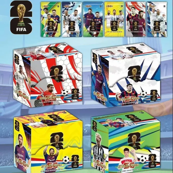 Football%20Star%20Card%20Game%20TCG%20-%20Fifa%20Stars%20Trading%20Card%20Game%2032%20Cards%20in%204%20Packs%20-%20Image%202