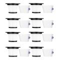 8 Set Replacement Filters Strainer Screen for Moosoo K17 Vacuum Cleaner Replace Filter Parts. 