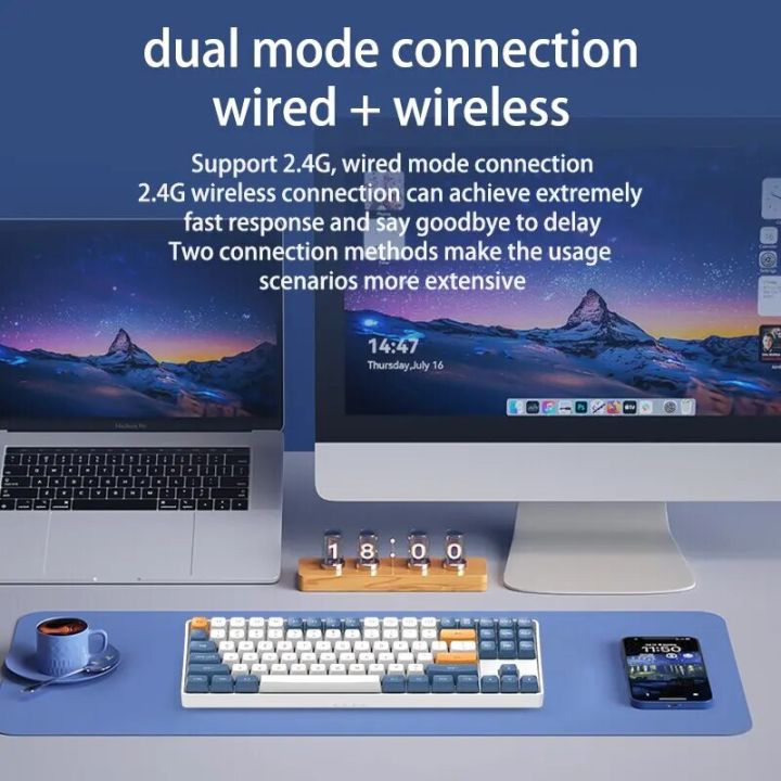 Aigo%20A87%20Gaming%20Mechanical%20Keyboard%202.4G%20Wireless%20USB%20Type-c%20Wired%20Blue%20Switch%2089%20Key%20Hot%20Swap%20Rechargeable%20Gamer%20Keyboard%20-%20Image%202