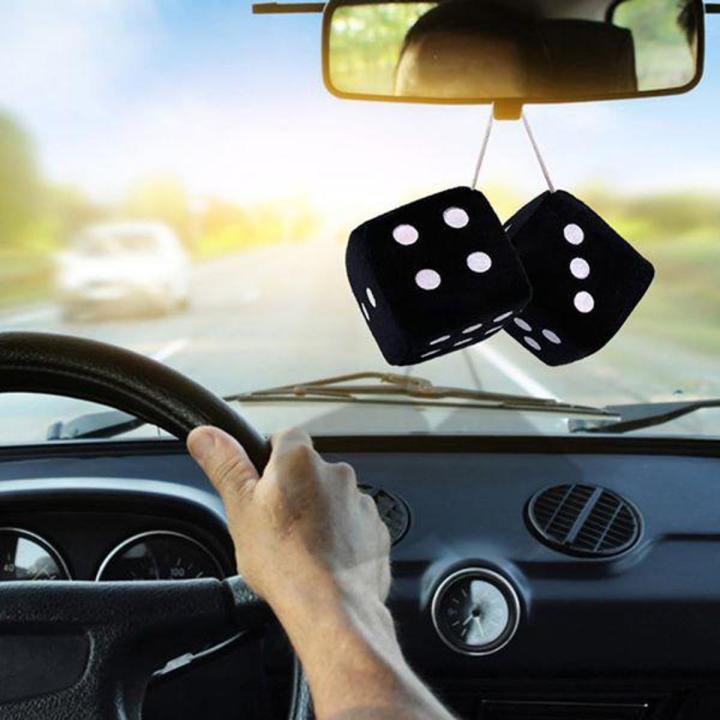 Car Hanging Decor Fuzzy Dice