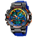 【NShisasN】STRYVE Fashion Men's Sport Watches Shock Resistant 50M Waterproof Wristwatch LED Alarm Stopwatch Clock Watches Men 8025. 
