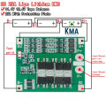 Upgrade 3S 25A BMS 11.1V 12.6V 18650 Lithium Battery Protection Circuit Board with Balanced Charging System - Enhanced Battery Management. 
