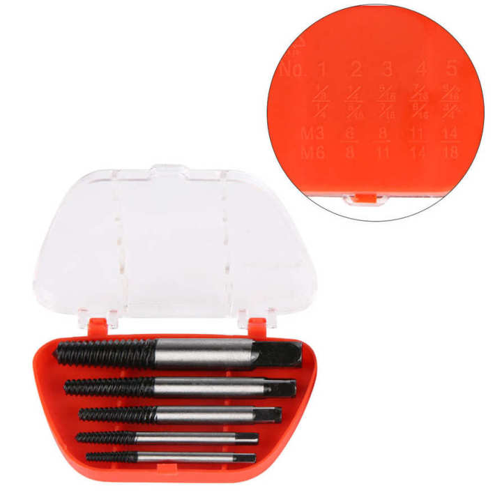 Screw Drill Extractor Water Pipe Broken Wire Damaged Bolt Remover Picker tool