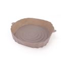 (New) air fryer ilicone bakes/udable Airfryer oven baking tray/pizza fried chicken Ilica gel pan pad.