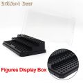 3 Steps Dustproof Acrylic Figures City Car Model Collection Display Box Building Block Storage Plexiglass Showcase Kid Toys. 