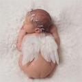 Newborn Baby Angel Wings Headband Costume Photo Photography Props. 