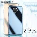 2PCS for Nokia G10 case Soft Transparent Full Protection clear Back Cover Nokia G10 Phone cases For girls and Boys. 