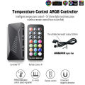 TEUCER LP-6P ARGB/PWM 3 IN 1 Controller Wireless Remote Control Fan Hub Temperature Controlled PWM ARGB Controller Hub Adapter. 