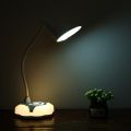 2.8W flexible dimmable USB LED desk lamp with 3-level brightness touch. 