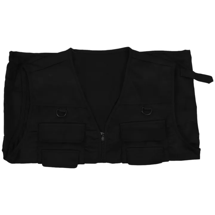 Men's%20Fishing%20Vest%20with%20Multi-Pocket%20Zip%20for%20Photography%20/%20Hunting%20/%20Travel%20Outdoor%20Sport%20-%20Green%20,%20XXL%20-%20Image%207