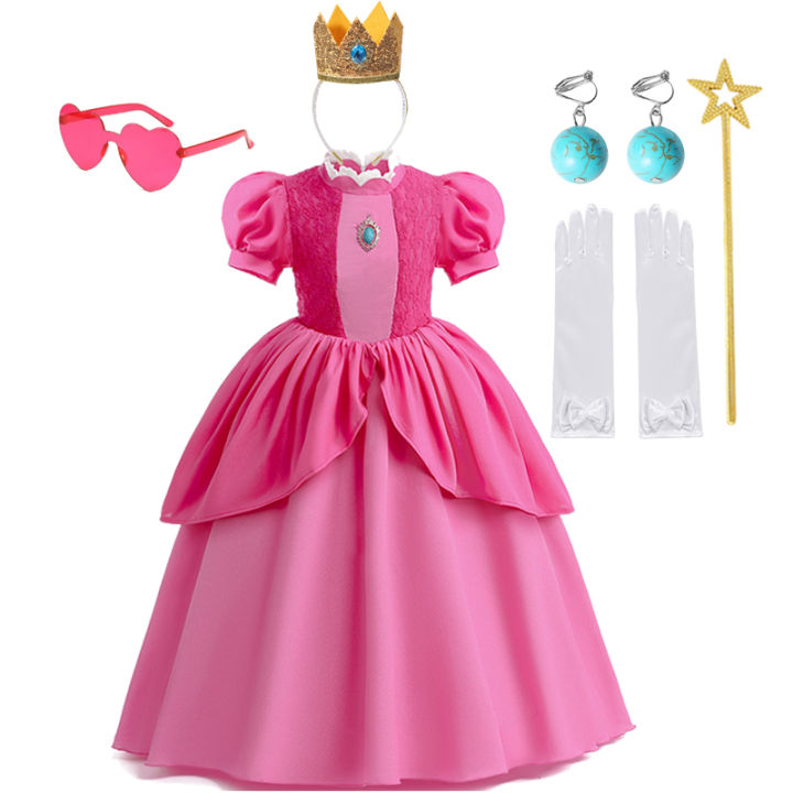 Carnival%20Halloween%20Vest%20Party%20Dress%20Kids%20Cosplay%20Princess%20Peach%20Elegant%20Dress%20Dress%20for%20Women%20Baby%20Kids%20Costume%202-10%20Years%20Old%20-%20Image%203