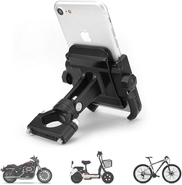 C1%20Metal%20Bike%20Mobile%20Holder%20For%20mobile%20phone%20bracket%20motorcycle%20bicycle%20takeaway%20rider%20-Black%20Easy%20to%20Use%20and%20Maintain%20-%20Image%202