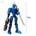 Multi Jointed Movable Robot Desktop Decoration Hand Painted Figure Action Figure for. 