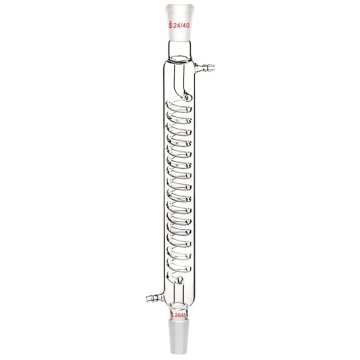 Borosilicate Glass Condenser with 24/40 Fitting 300mm Jacket Length ...