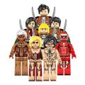 New KF6174 Attack On Titan Mini Block Toys Figure. 