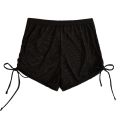 Women Sheer Mesh Cover Up Shorts Beach Wear Swimming Suits Cover Up Solid Sheer Mesh Bikini Thong Cover Up Shorts. 