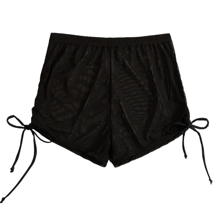 Women%20Sheer%20Mesh%20Cover%20Up%20Shorts%20Beach%20Wear%20Swimming%20Suits%20Cover%20Up%20Solid%20Sheer%20Mesh%20Bikini%20Thong%20Cover%20Up%20Shorts%20-%20Image%207