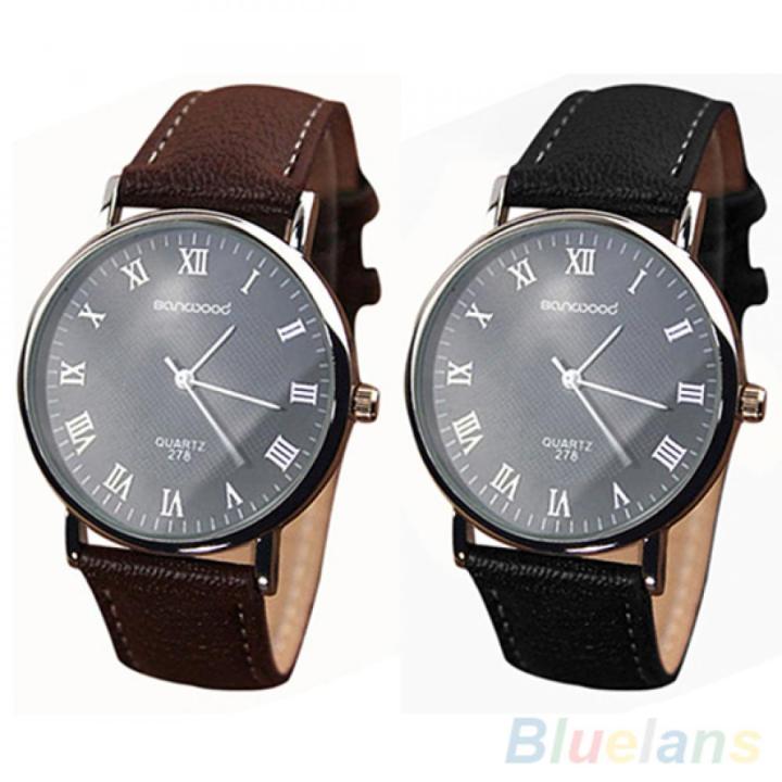 Men's%20Watch%20Roman%20Numerals%20Dial%20Faux%20Leather%20Band%20Quartz%20Analog%20Business%20Wrist%20Watch%20Zegarek%20Meski%20%D1%87%D0%B0%D1%81%D1%8B%20%D0%BC%D1%83%D0%B6%D1%81%D0%BA%D0%B8%D0%B5%20%D0%BD%D0%B0%D1%80%D1%83%D1%87%D0%BD%D1%8B%D0%B5%20Relogio%20-%20Image%204